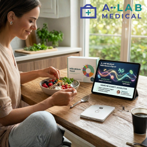 A-Lab Medical Komplex Mikrobiom Teszt – Szakértői Bélflóra Analízis NGS Technológiával és Opcionális Orvosi Konzultációval