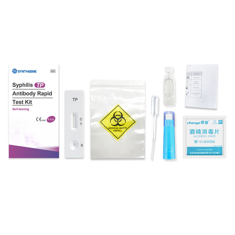 Szifilisz (TP) antitest gyorsteszt készlet - RapiCheck Synthgene - Image 2