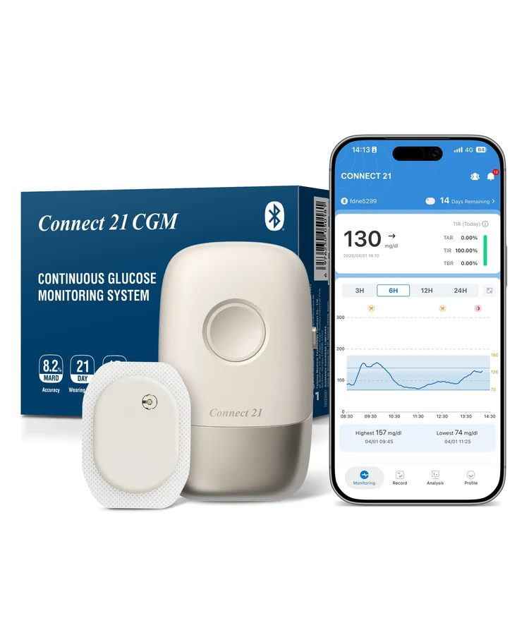 FORA Connect 21 CGM – 21 napos folyamatos glükózmonitor